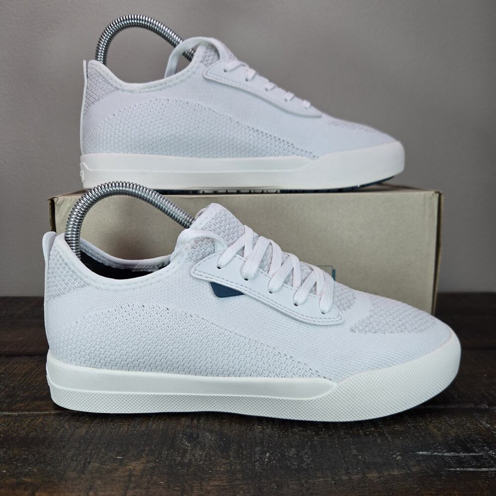 Vessi Weekend Sneaker Womens Size 7 Waterproof Shoes Marble White Mens 6